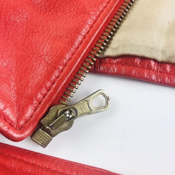 🅾️SOLD🅾️RARE VINTAGE MOSCHINO FIT LEATHER WOMAN' - Picture 9 of 12